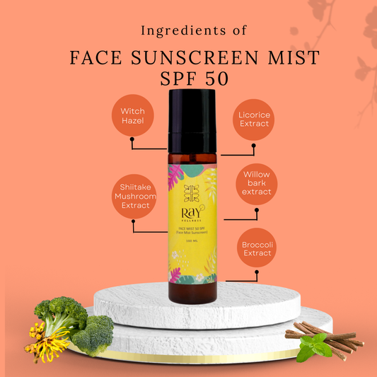 Non-Comedogenic Sunscreen Mist Spray for Students | Ray Wellness