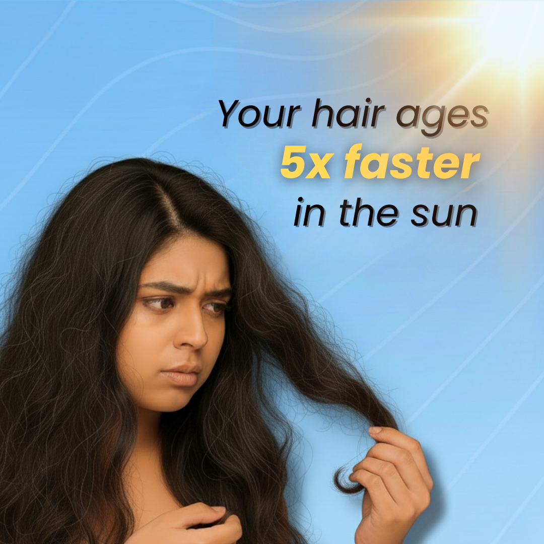 Hair Sunscreen Mist & Perfume for  UV Protection SPF 50