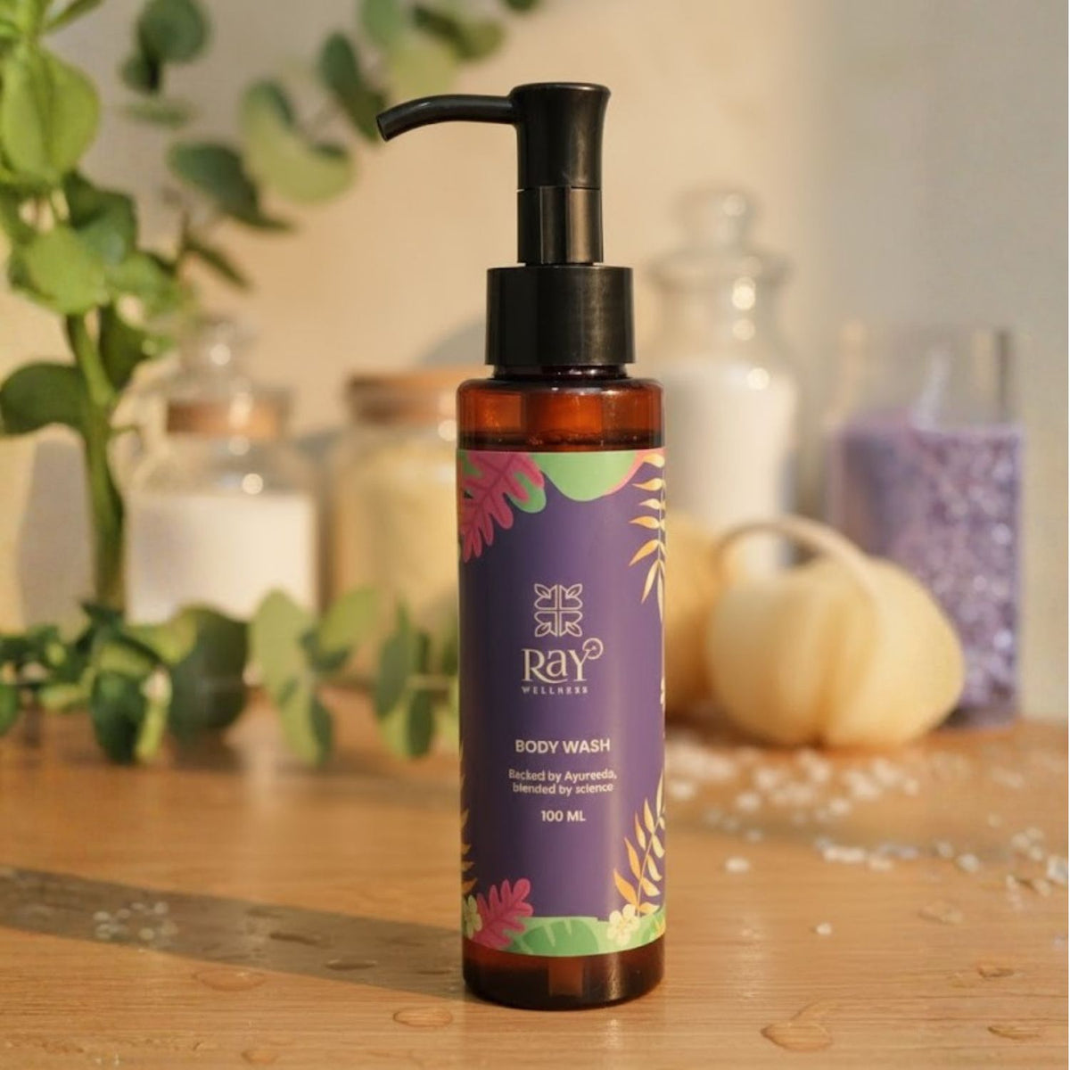 Deep Cleansing Ayurvedic Shower Gel & Body Wash | Ray Wellness
