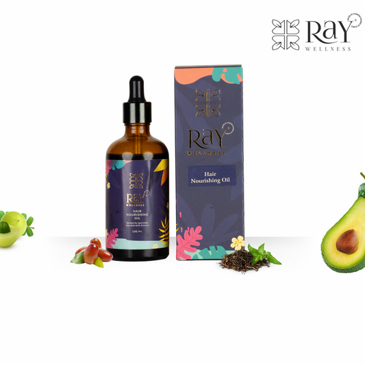 Ayurvedic Onion Hair Oil for Fast Hair Growth & Hair Thinning | Ray Wellness