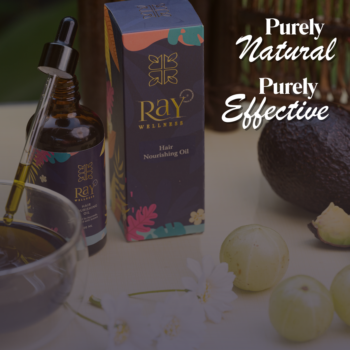 Ayurvedic Onion Hair Oil for Fast Hair Growth & Hair Thinning | Ray Wellness