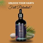 Ayurvedic Onion Hair Oil for Fast Hair Growth & Hair Thinning | Ray Wellness