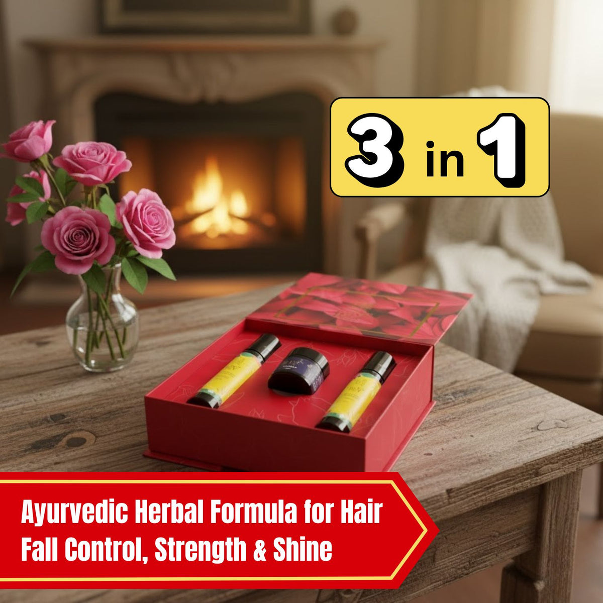 Hamper 2 : Hair Sunscreen Mist SPF 50 , Salt Scrub & Face Sunscreen Mist SPF 50