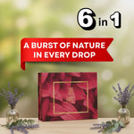 Hamper 3 : Travel Pack - Nourishing Shampoo, Hair Conditioner, Face Wash, Body Wash, Body Moisturizer & Face Sunscreen Mist SPF 50 | 30 ml X 6