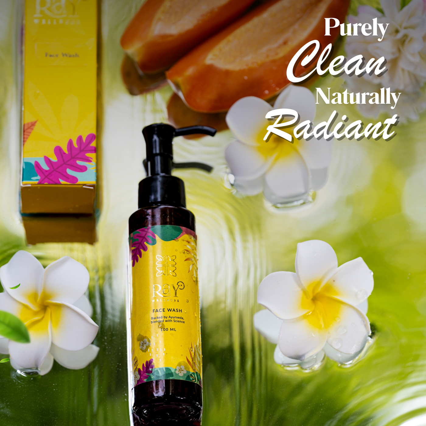 Best Ayurvedic Face Wash for Tan Removal | Ray Wellness
