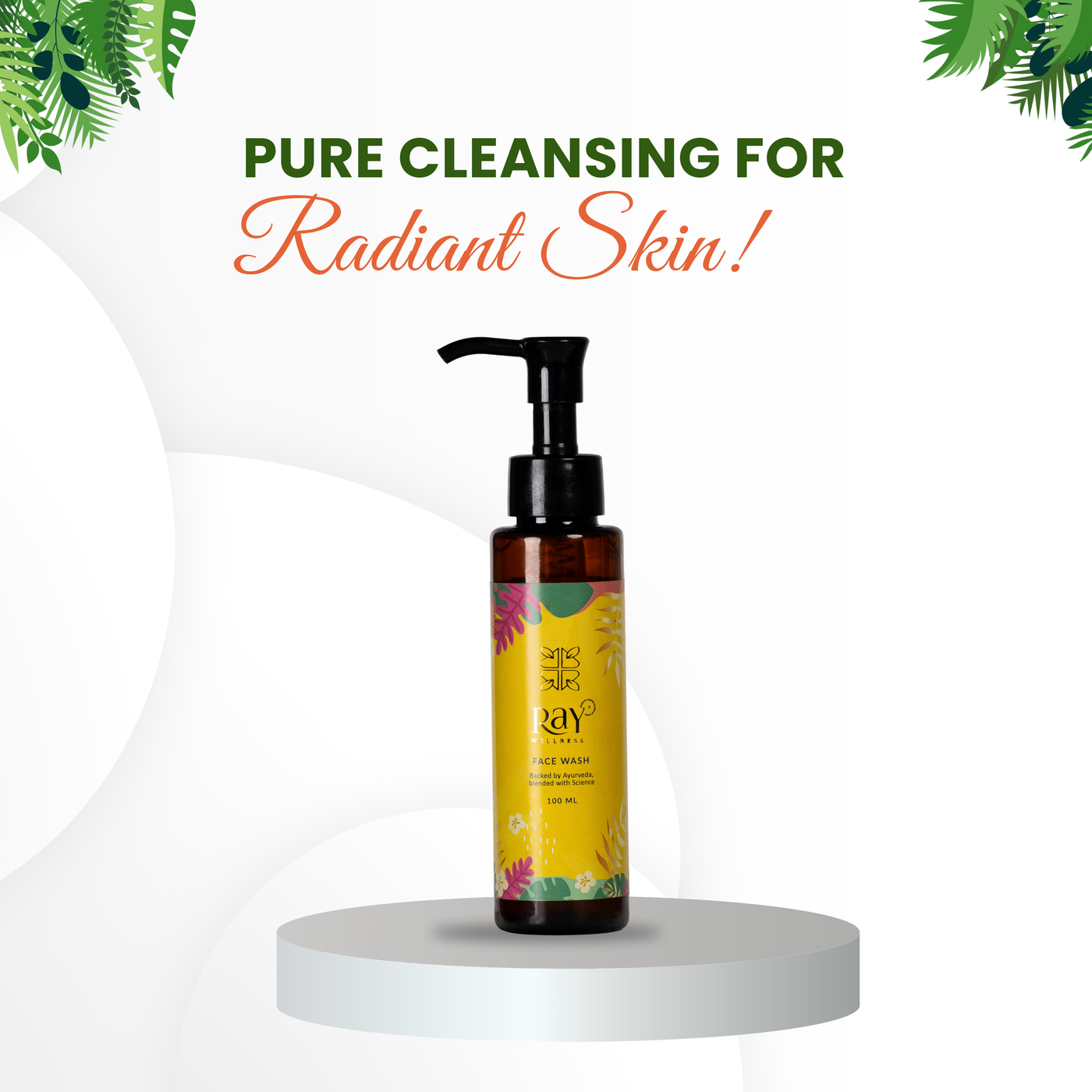 Best Ayurvedic Face Wash for Tan Removal | Ray Wellness
