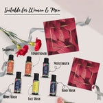 Hamper 3 : Travel Pack - Nourishing Shampoo, Hair Conditioner, Face Wash, Body Wash, Body Moisturizer & Face Sunscreen Mist SPF 50 | 30 ml X 6