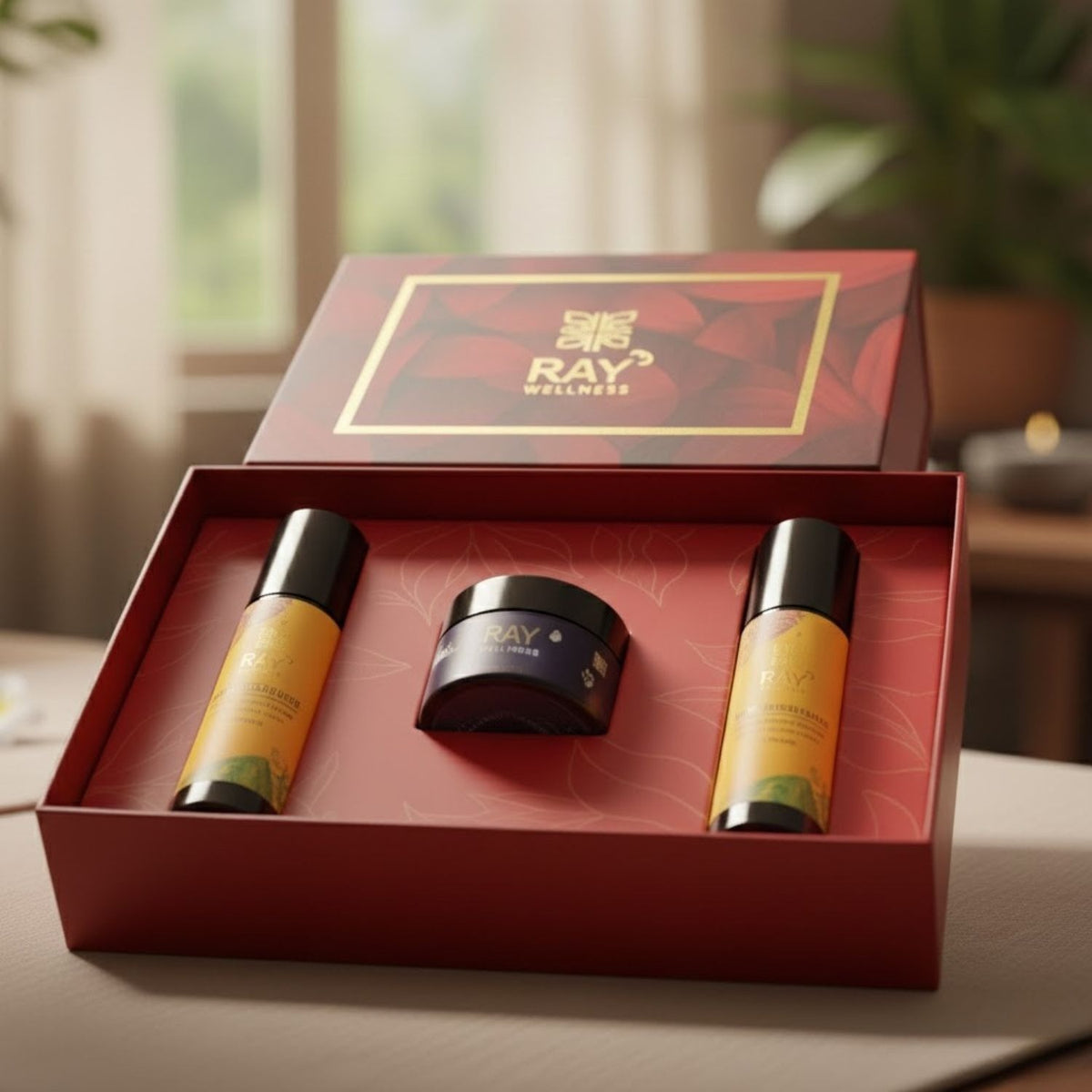 Hamper 2 : Hair Sunscreen Mist SPF 50 , Salt Scrub & Face Sunscreen Mist SPF 50