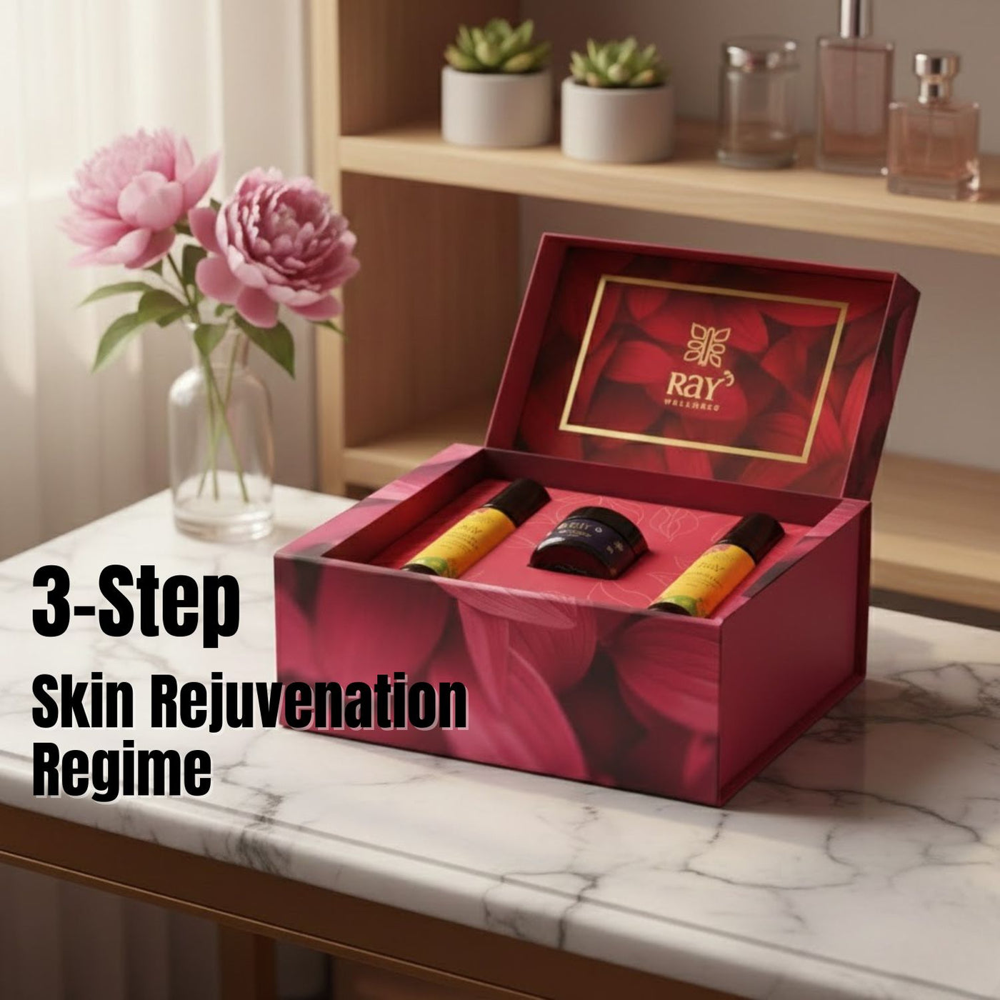 Hamper 2 : Hair Sunscreen Mist SPF 50 , Salt Scrub & Face Sunscreen Mist SPF 50