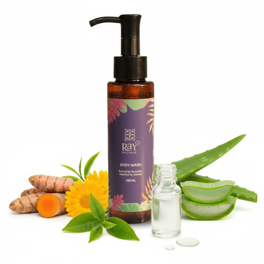 Deep Cleansing Ayurvedic Shower Gel & Body Wash | Ray Wellness