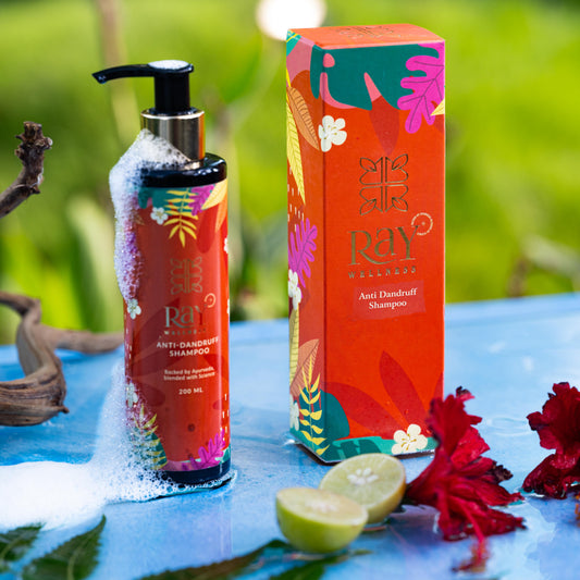 Best Ayurvedic Shampoo for Itchy Scalp by Ray Wellness