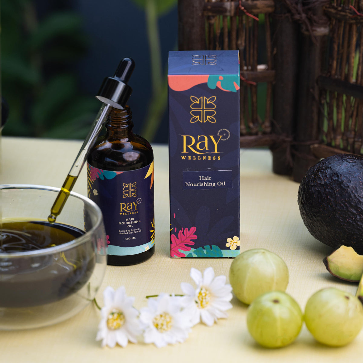 Ayurvedic Onion Hair Oil for Fast Hair Growth & Hair Thinning | Ray Wellness