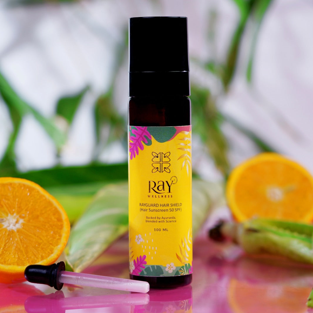 Hair Sunscreen Mist & Perfume for  UV Protection SPF 50